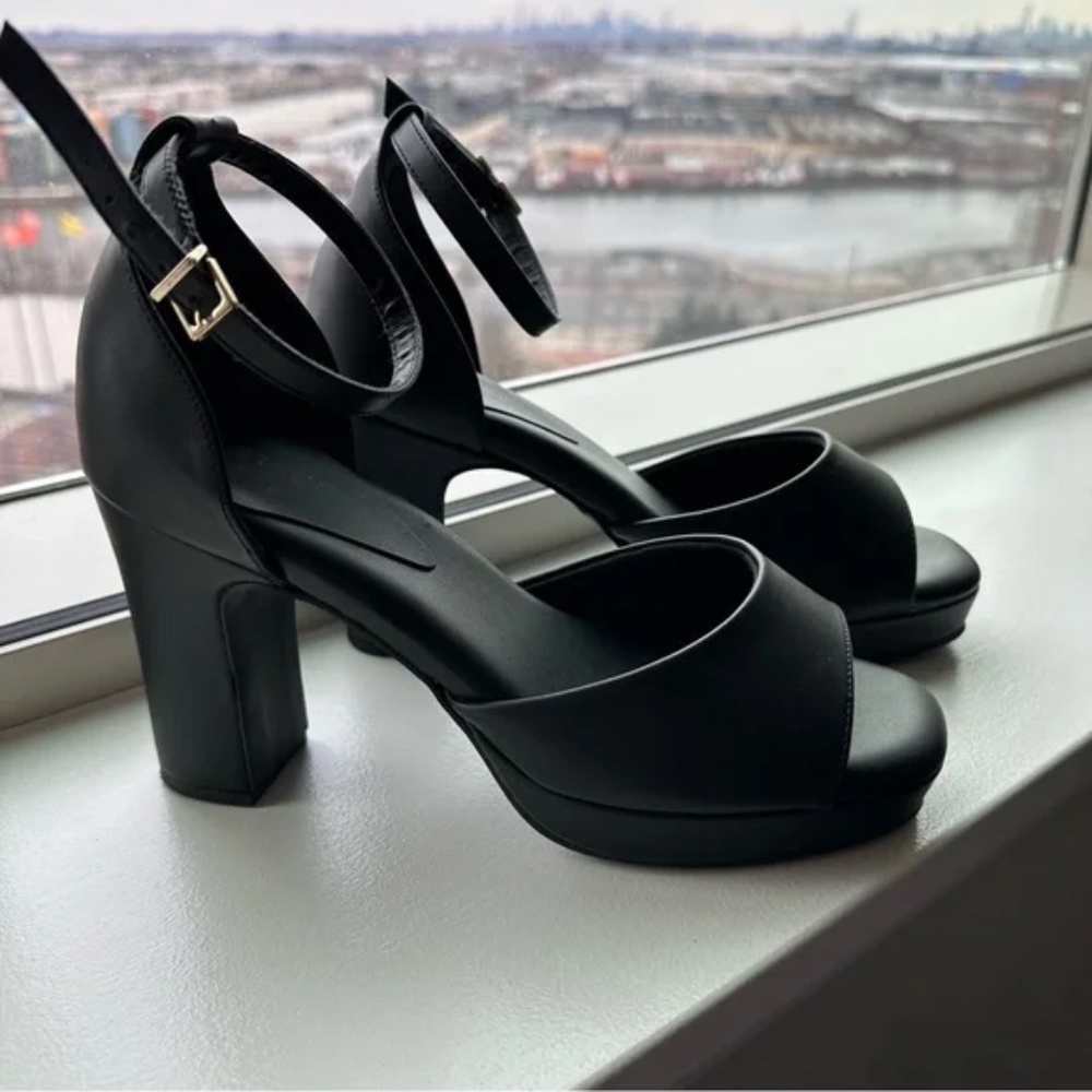 CONSTANCE Brand Women's Block Heels 3inch Platforms